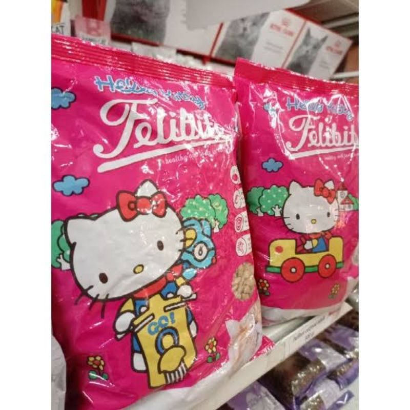 [COD] Makanan Kucing Kering Kiloan Felibite - Pakan Cat Food Hello Kitty Murah