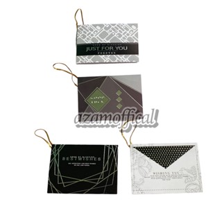 Jual KARTU UCAPAN ESTETIK HAPPY BIRTHDAY THXYOU BLACK AND WHITE MOTIF