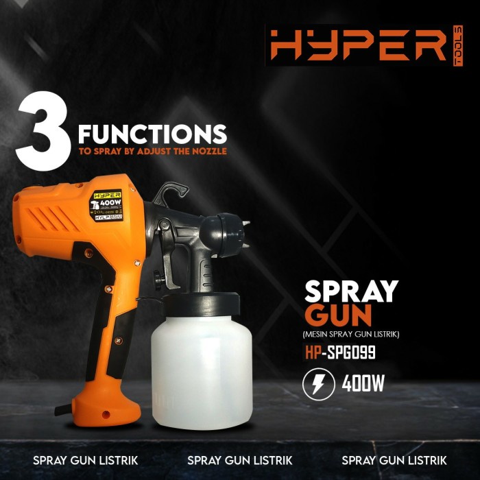 Spray Spray Gun Listrik Semprotan Angin Cat Tembaga 400W