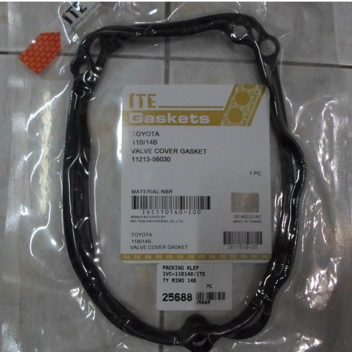 SPAREPART - Packing Klep/ Tutup Klep Toyota Dyna 14B ITE AKSESORIS MOBIL - OTOMOTIF