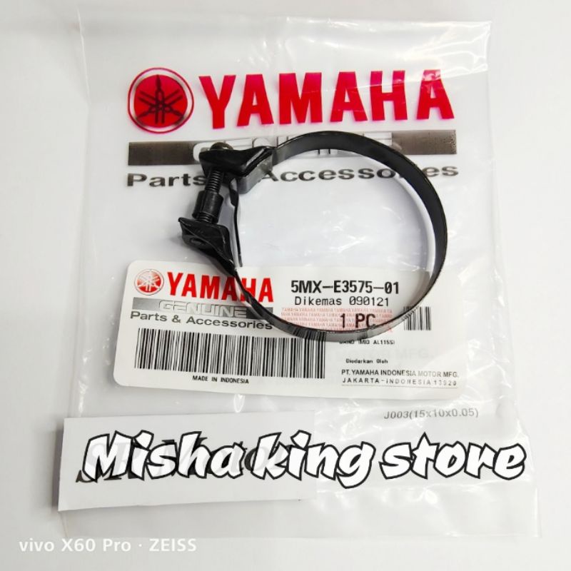 Klem kleman karbu rx king original yamaha bagian belakang