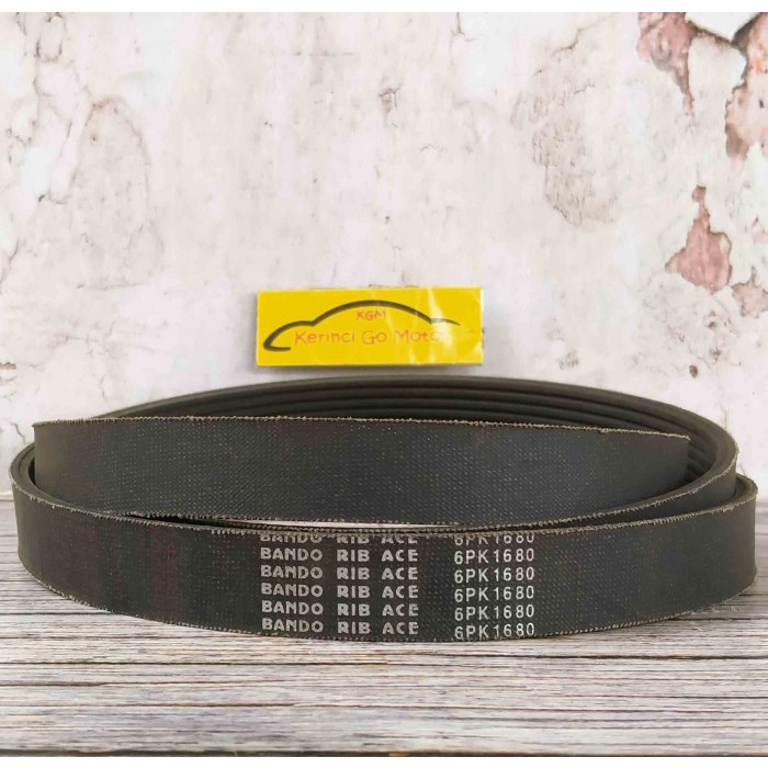 BANDO VAN BELT 6PK 1680 RIB BELT TALI KIPAS NEW ALTIS 2011