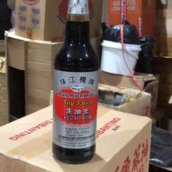 

✨TERBARU✨ Pearl River Bridge Soy Sauce / Kecap Asin 600ml grosir