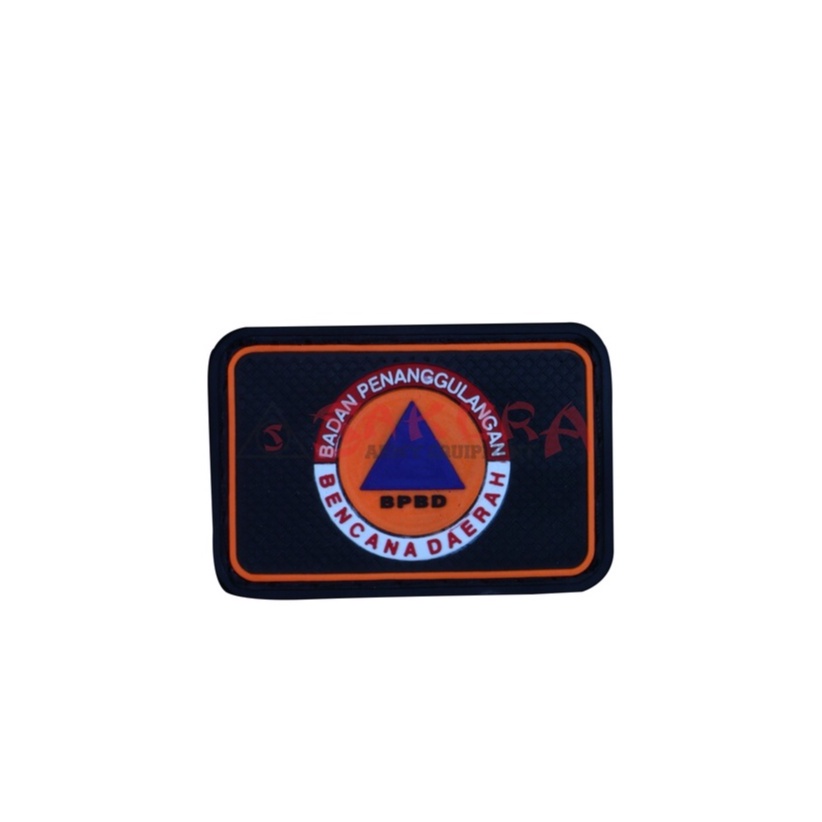 Patch Rubber BPBD Dasar Hitam