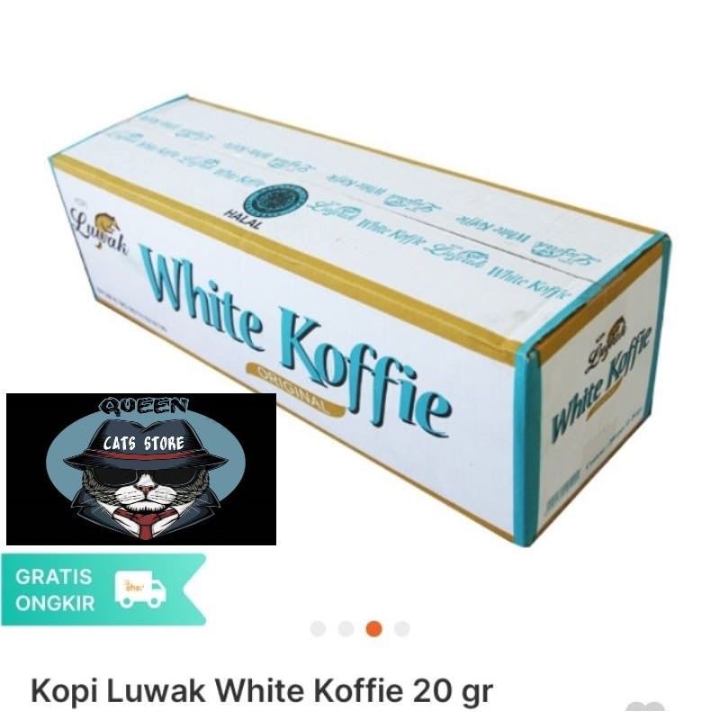 

Luwak White Koffie 20gr 1 Dus. ( Isi 200 Sachet / Karton ).