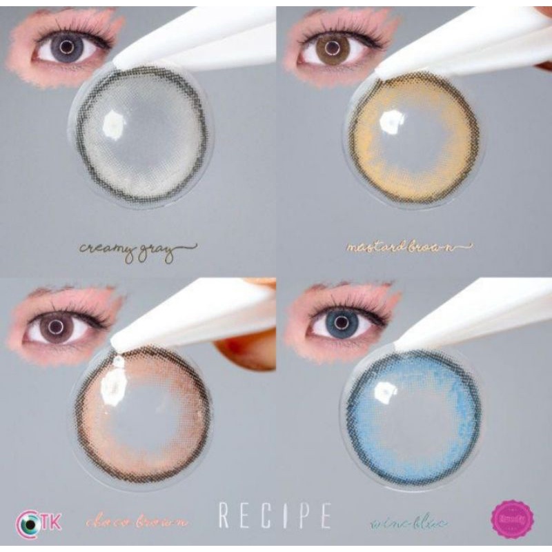 Recipe Softlens Warna Ukuran Normal Sampai -3.00