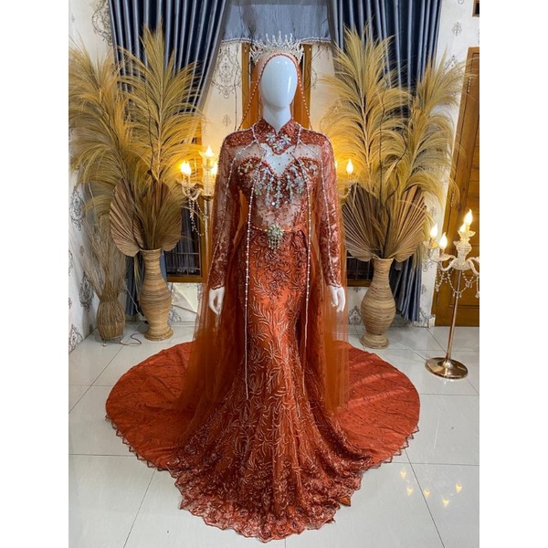 TERBARU GAUN PENGANTIN JUBAH BALERO || GAUN MODERN ||GAUN MEWAH  FUL PAYET || GAUN PENGANTIN TERBARU