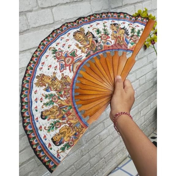 KIPAS WAYANG KAMASAN KHAS BALI TERBARU