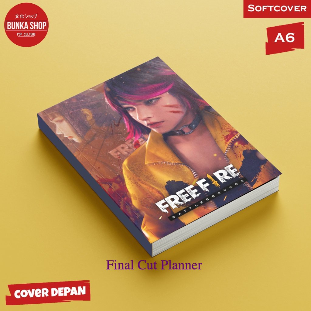 

Pocket Note Free Fire Kelly C Softcover A6 Buku Tulis Catatan Notes Agenda Planner Jurnal