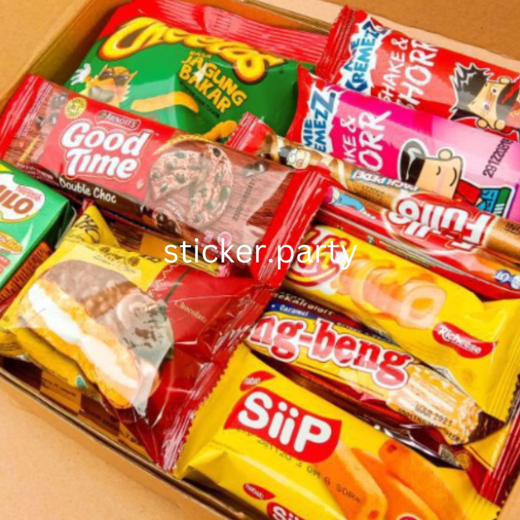 

[ORDER PRODUK INI BERSAMAAN DENGAN HAMPERS/BUKET] SNACK TAMBAHAN/CUSTOM KHUSUS UNTUK HAMPERS/BUKET