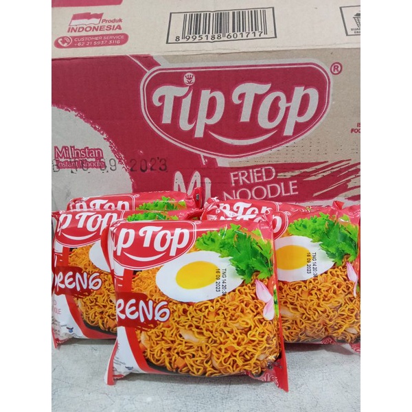 

Mie Goreng Tip top 1 Dus isi 40 pcs