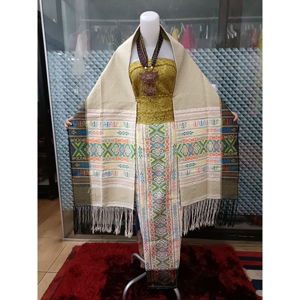 songket tanpa sambungan tekstur holong terbaru promo pengantin batak