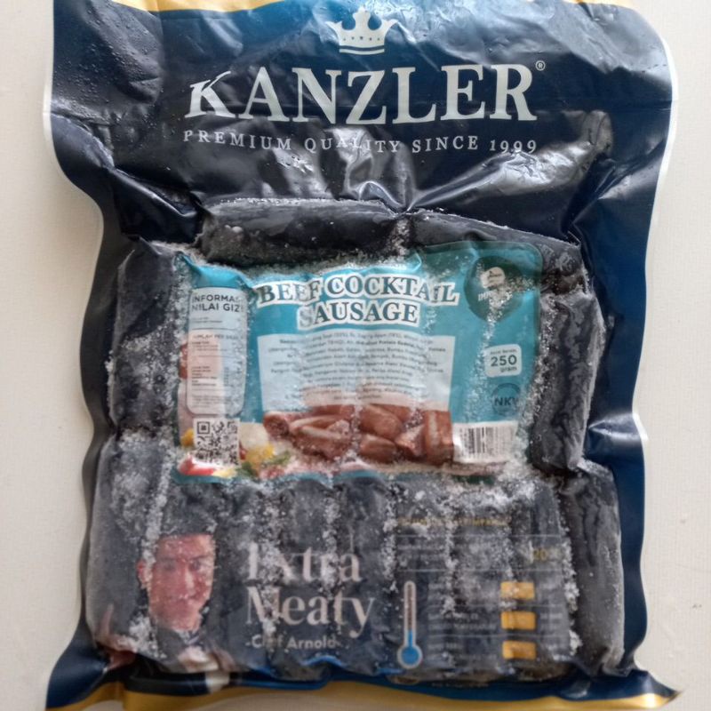 

FAFAFROZEN - Kanzler Sosis Cocktail Beef 250 gr