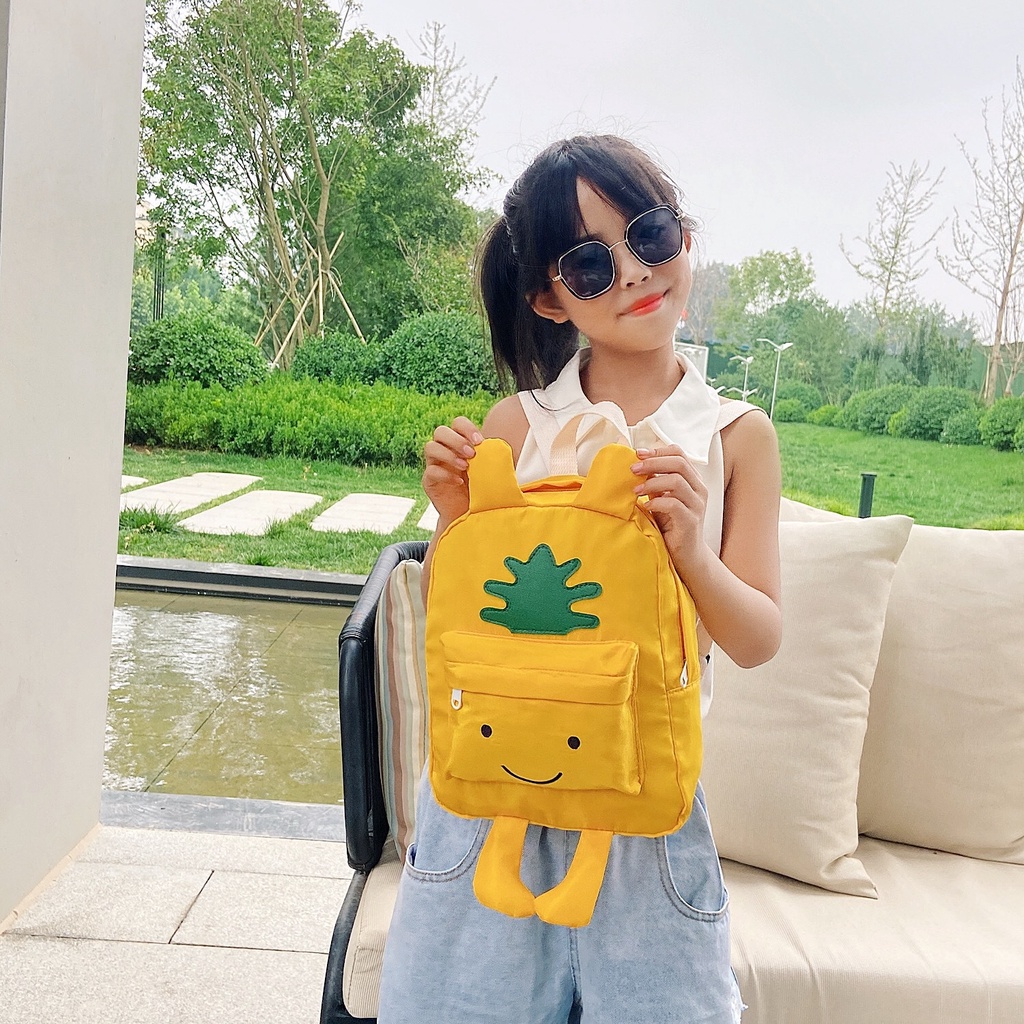 TAS RANSEL ANAK IMPOR BAHAN KAIN OXFORD RINGAN TAHAN AIR