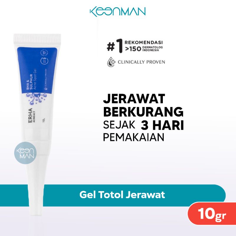 Erha Acneact Acne Spot Gel 10g - Obat Gel Totol Jerawat