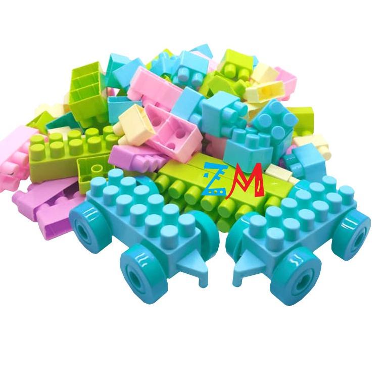 Top Delivery MAINAN ANAK  BLOCK BESAR ISI 85 PCS OCT 9231 - MAINAN EDUKATIF PUZZLE BALOK SUSUN