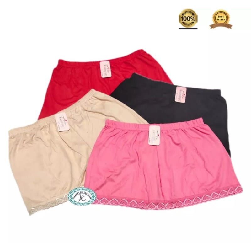 DISKON 3 Pcs Celana Short Renda Anak - Short Perempuan Remaja - Short Wanita Renda - Short Renda Murah - COD - Bayar Di Tempat