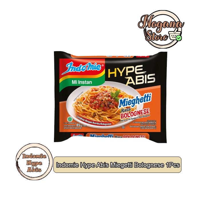 

SALE Indomie Hype Abis Miegetti Bolognese 1Pcs/ Mie Instan Pedas Hype Abis