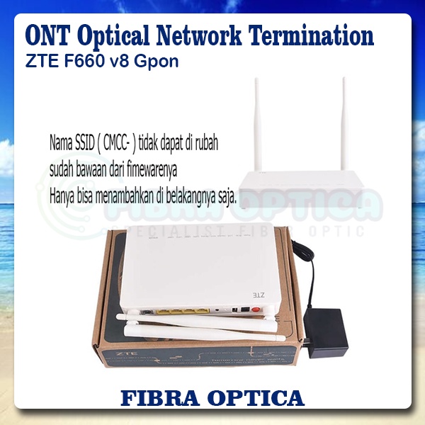 ONT ZTE F660 v8 Gpon ONT WiFi | GPON ONU ZTE F660 V8.0 FTTH