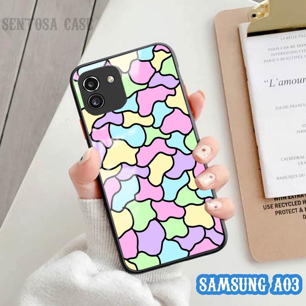Softcase Kaca Samsung A03 - Case Handphone Samsung A03 [T61].