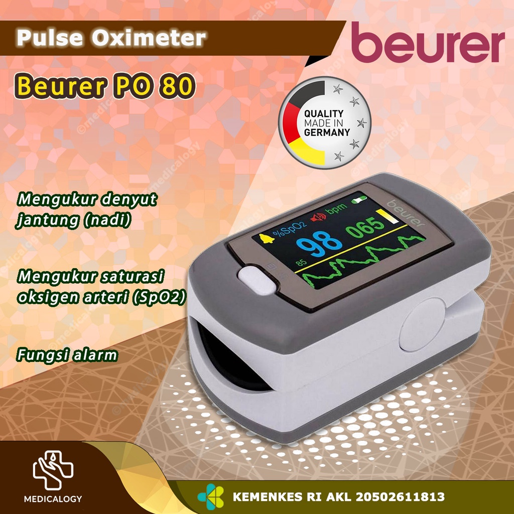 Jual Beurer Pulse Oximeter PO 80 Shopee Indonesia