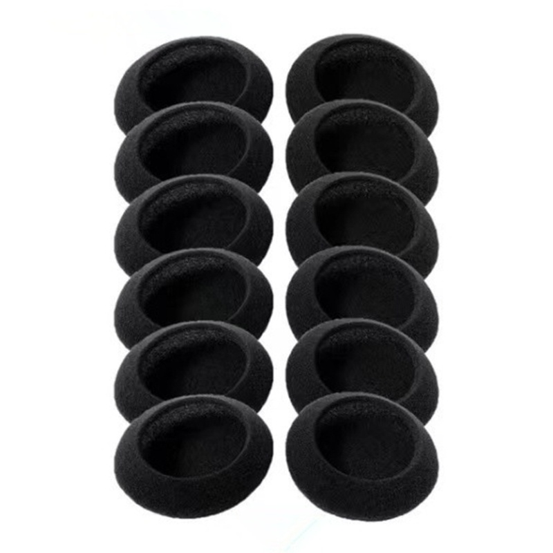 Bt Bantalan Telinga Spons Breathable Untuk Headphone H330 H340 H600 50x50mm Earmuffs