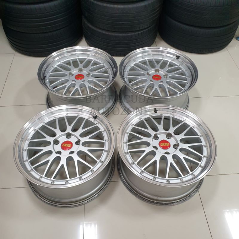 Velg 2nd bbs lm R 18 8-9 5x114.3 ring 18 +ban 235/60 r18