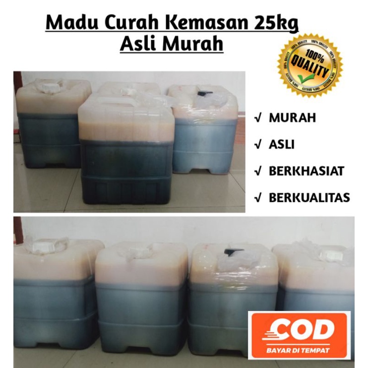 

Madu Curah Kemasan 25kg Murah Berkualitas