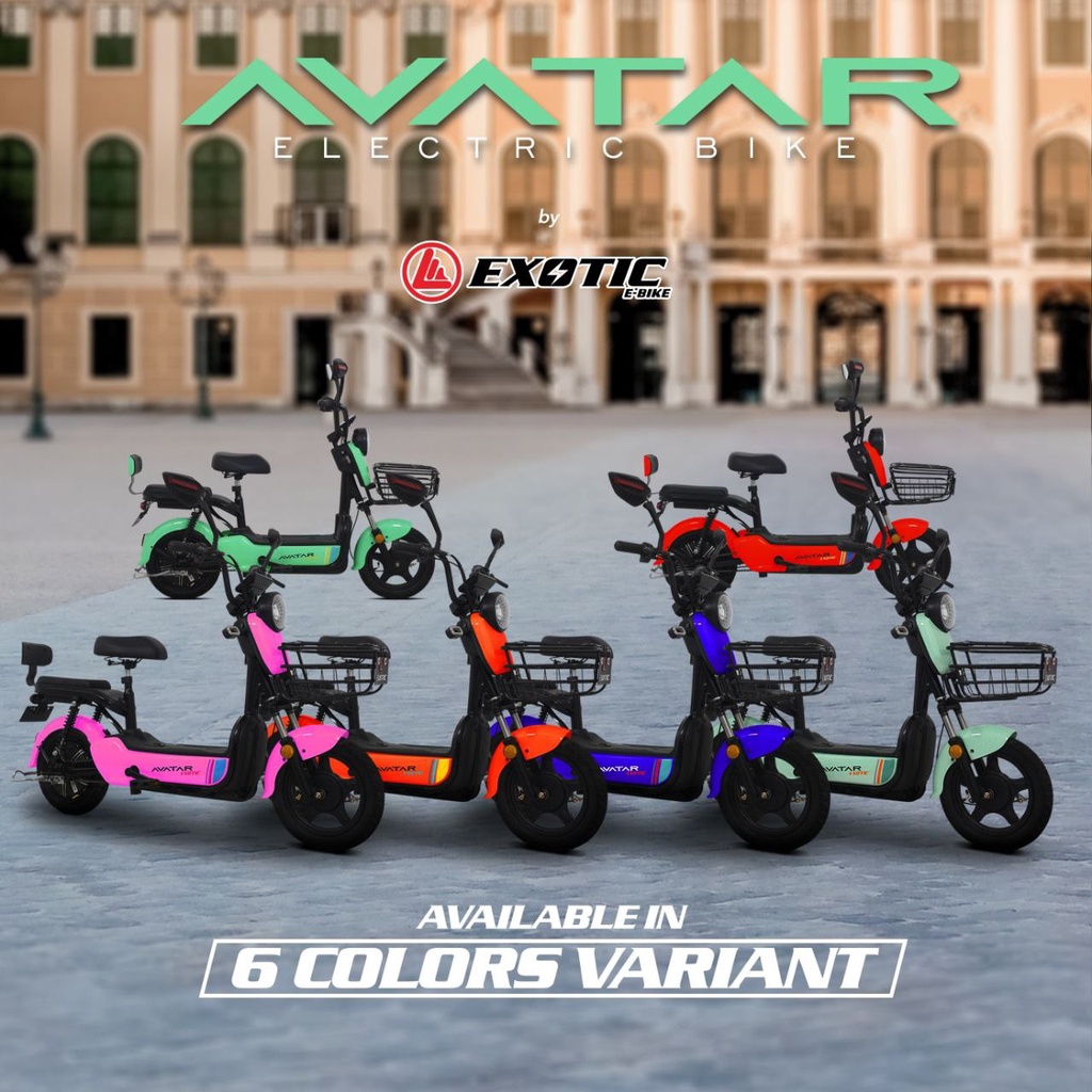 Bazar Sepeda - SEPEDA LISTRIK E-BIKE 14 EXOTIC AVATAR