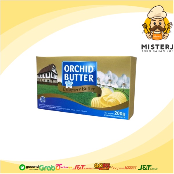 

Orchid Butter Unsalted 200gr + ES BATU | Orchid Butter Creamy Butter Unsalted