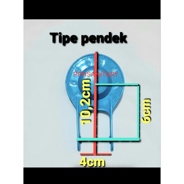 Karet pluk kloset duduk universal atau multy, panjang dan pendek vb 418