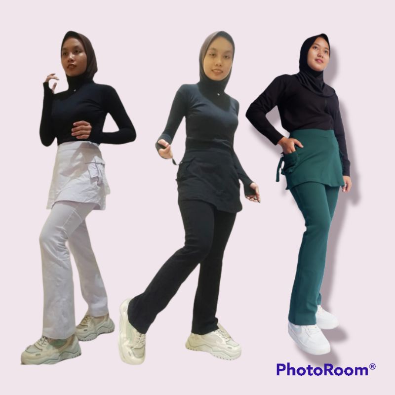 celana senam celana senam wanita panjang celana senam rok celana senam rok kantong muslim