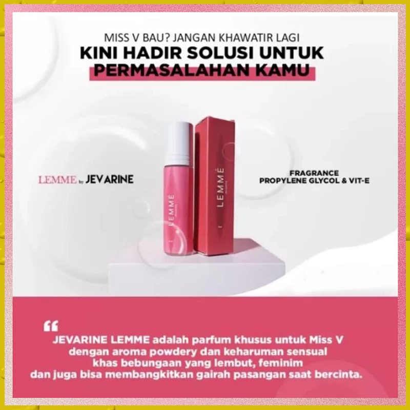 LEMME JEVARINE - Parfum Khusus Miss V Senjata Andalan Istri Buat Menggoda Suami JAVARINE Misk Parfume