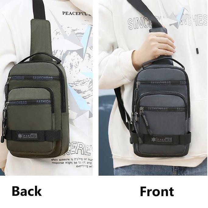 Langsung Kirim Freeknight Tas Selempang Pria Multifungsi Sligbag Besar Fashion TS705