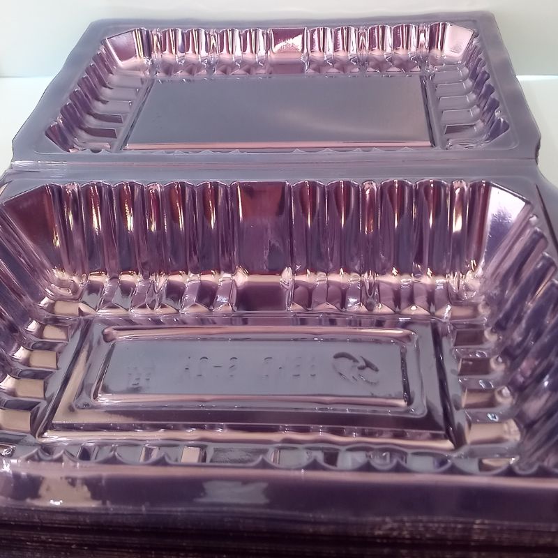 MIKA PLASTIK 2A/ TEMPAT MAKANAN 2A TEBAL/ MIKA SEND 2A 1PACK 50PCS