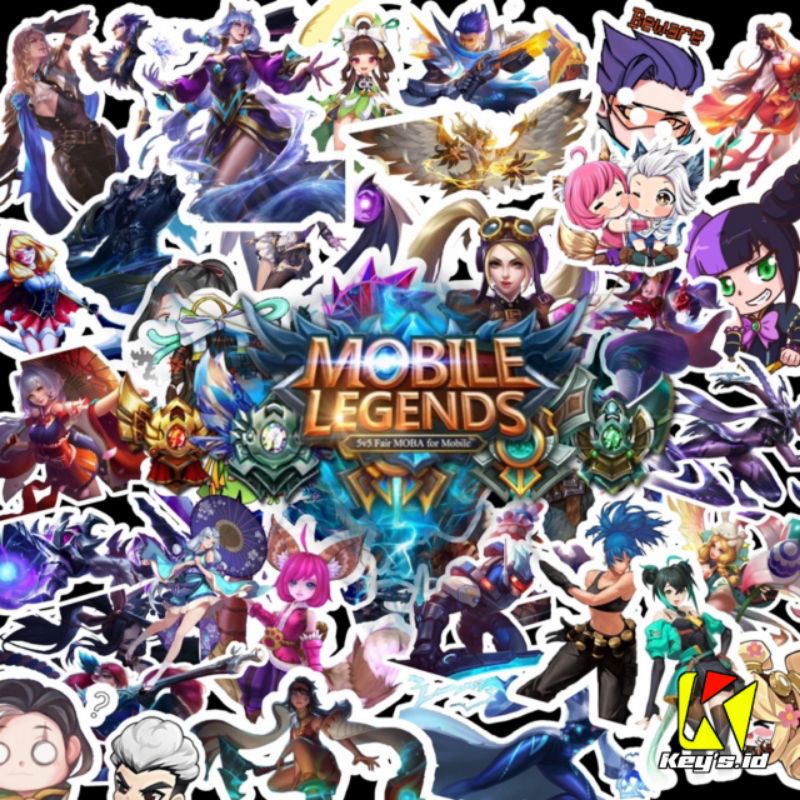 Sticker Stiker Pack Hero Mobile Legend, Stiker Game ML