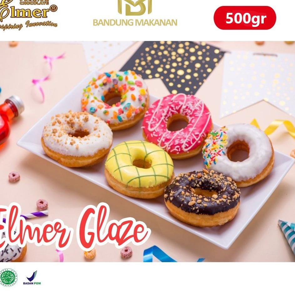 

Hot Item--Elmer Dipglaze topping donat - 500gr