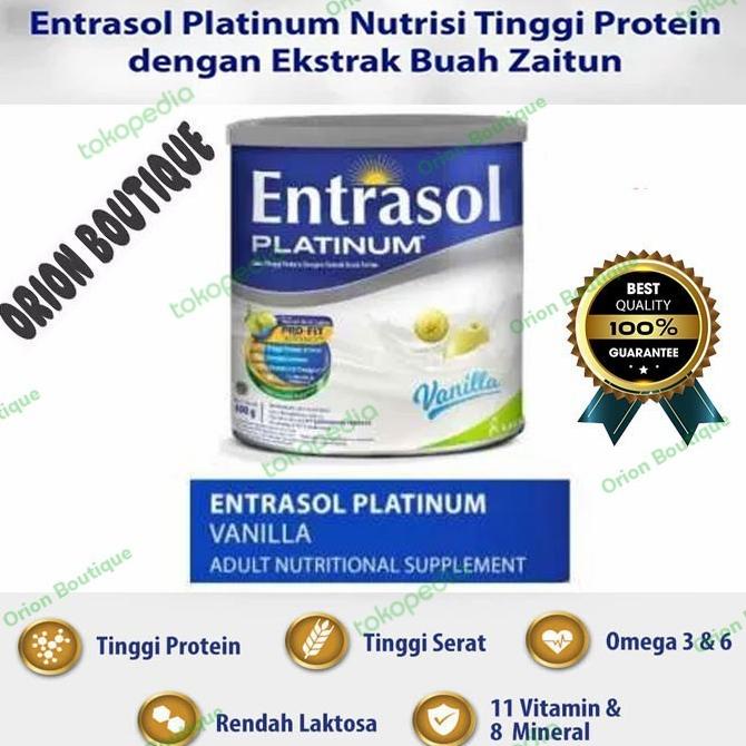 

[ COD ] Entrasol Platinum / senior vanilla 400gr