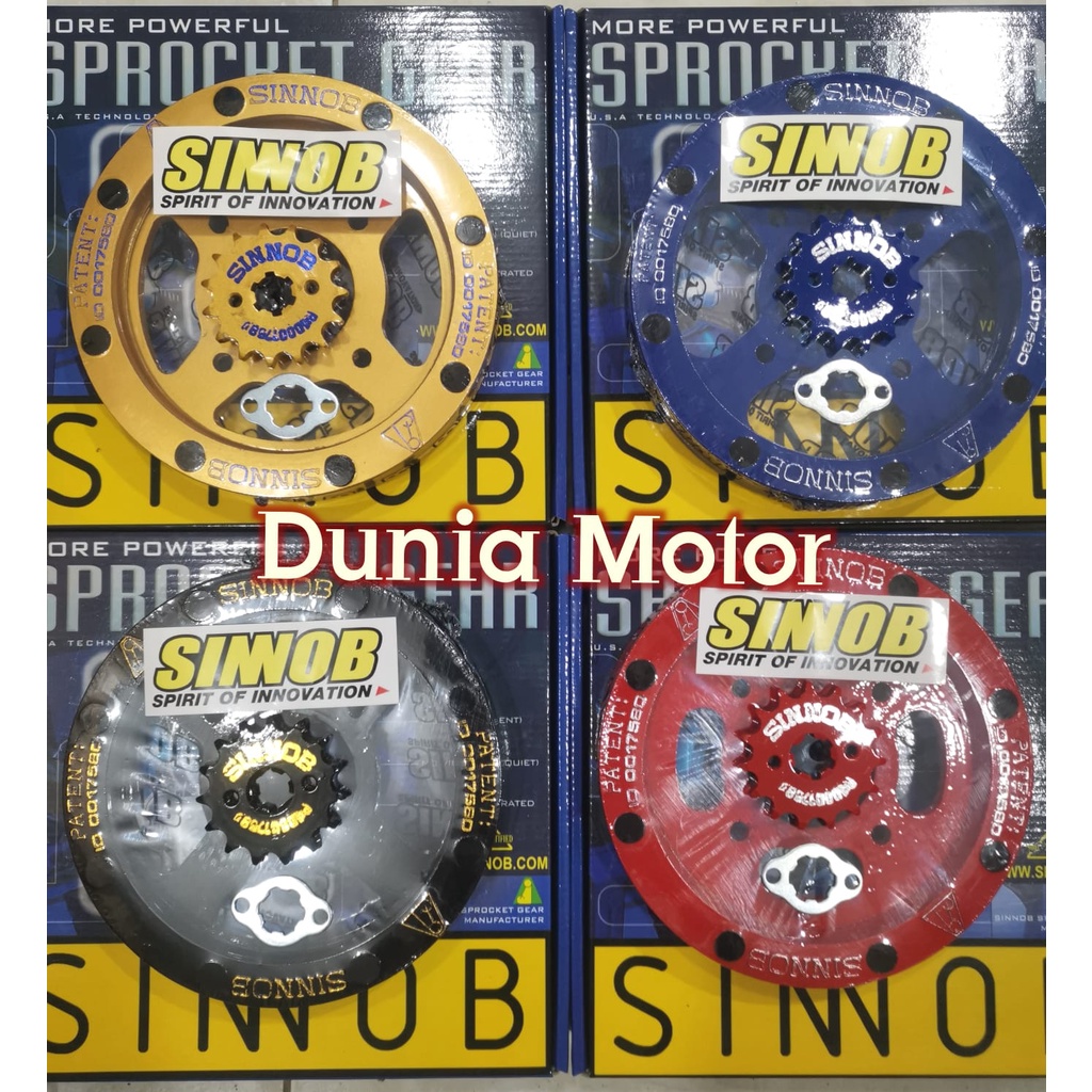 GIR SET - GIR GEAR SINNOB SATRIA FU CARBU / GSX R150 S150 SATRIA FU 150 NEW SATRIA FU INJEKSI