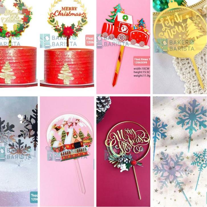 

IDS8e8D--topper Flexi xmas cake topper kue natal hiasan kue natal christmas cake
