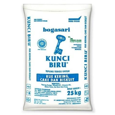 

[COD] KUNCI BIRU Tepung Terigu 1 x 25 KG [COD]