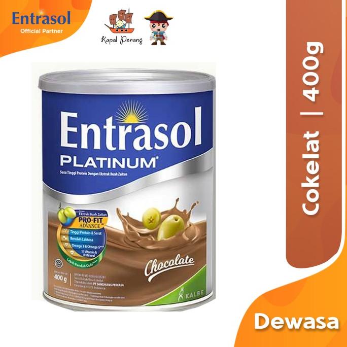 

[ COD ] Entrasol Platinum 400 gram - Chocolate / Cokelat