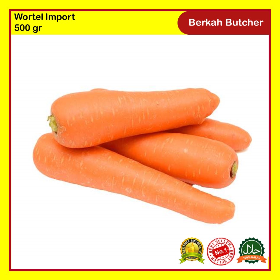 Wortel Import 500 gr Berkah Butcher