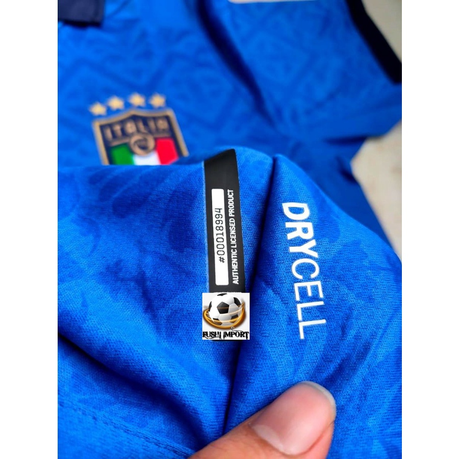 HQ JERSEY BOLA ITALIA HOME EU CUP 2021 ITALY GO HIGH QUALITY IMPORT