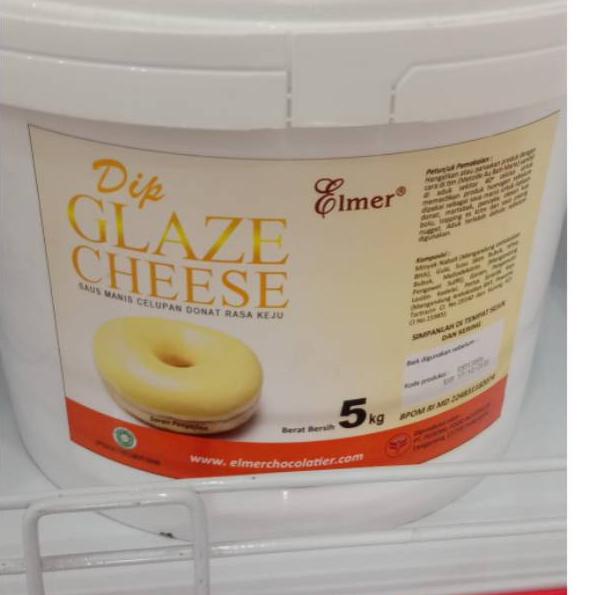 

⇤ ELMER DIP GLAZE CHEESE 250 GR / topping donat / dip glaze / donat topping ダ