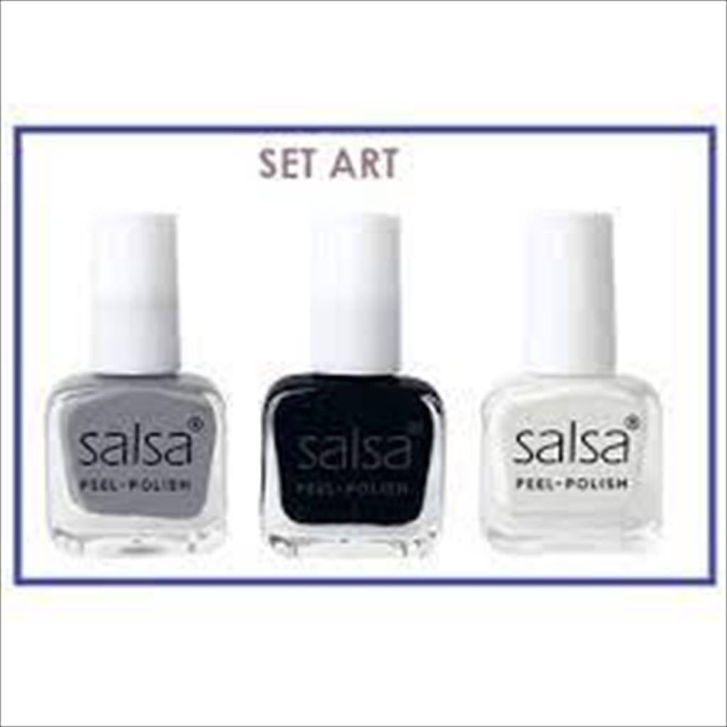 SALSA Peel Polish - Kutek Peel Off Harga Satua Breathable Hijab Friendly  / kuteks halal BPOM | Kutek Peel Off Salsa | Salsa Nail Polish