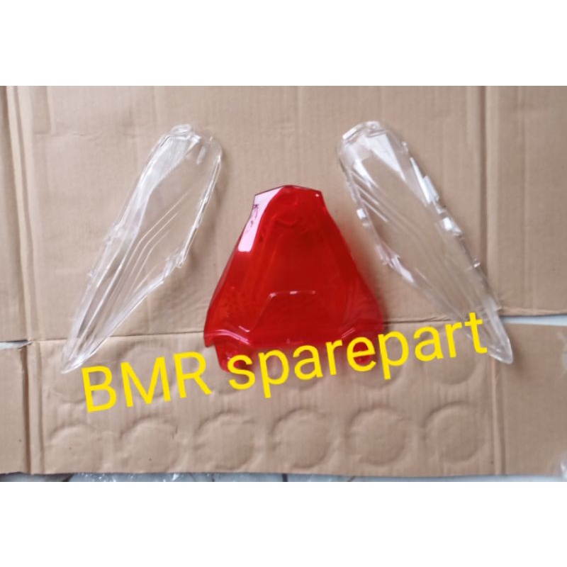 mika kaca lampu belakang Honda beat fi beat street LED tahun 2020-2022