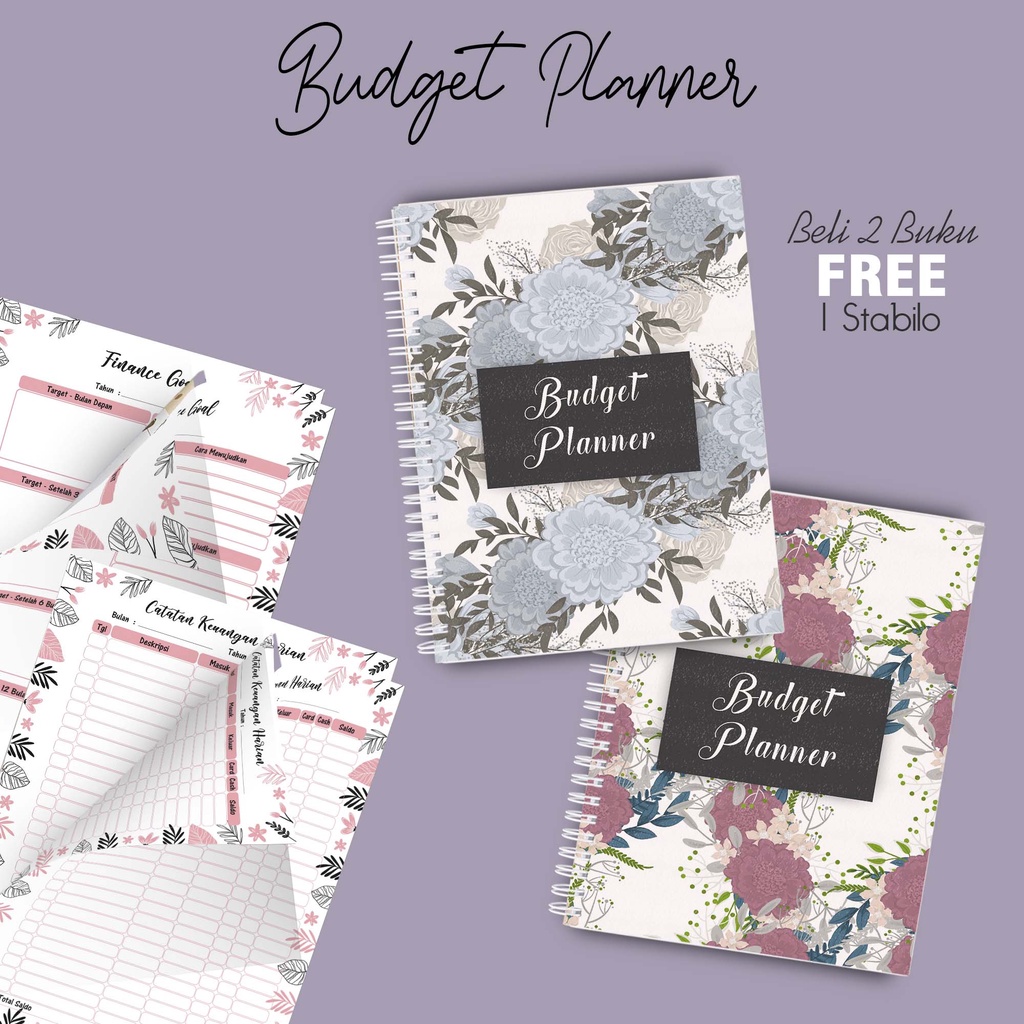 

Hanabi Budget Planner / Financial Planner Beli 2 Buku Gratis Highlighter Kode BP02