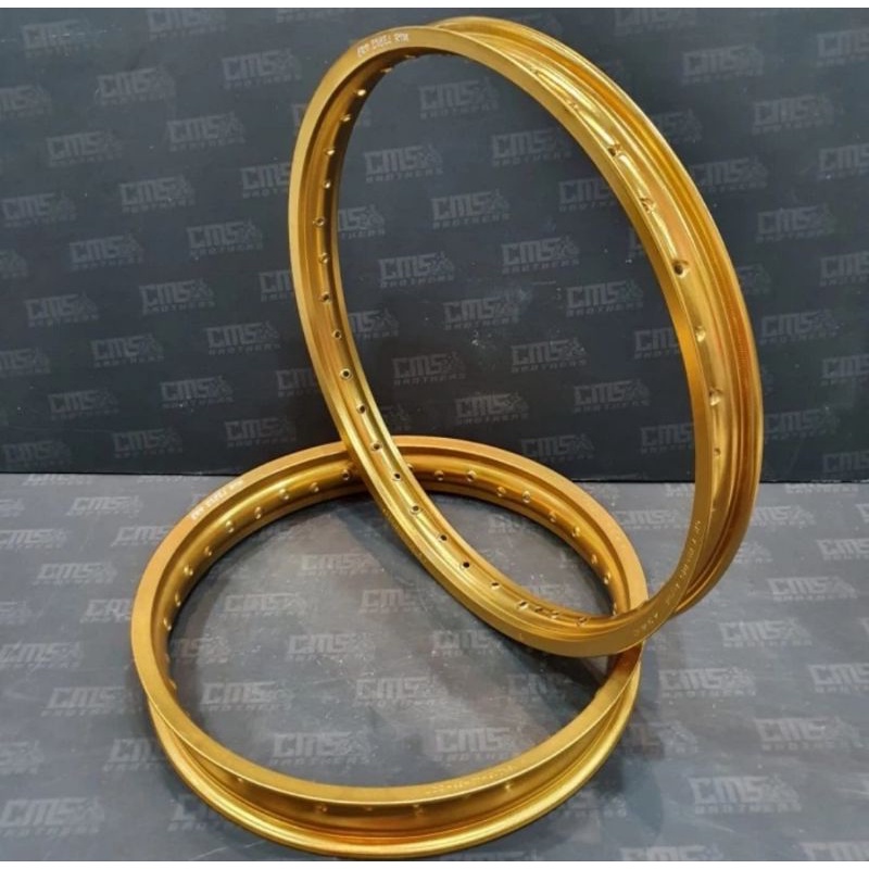 Velg velek pelek veleg lingkar aloy alloy crv ori japan 18 215 21 160 gold kulit jeruk doff
