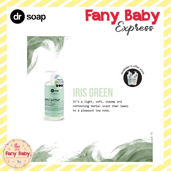 DR SOAP HANDWASH IRIS GREEN 500ML